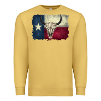 Antique Gold texas flag Premium Sweatshirt - BarkalooDesign