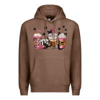 Chestnut cat mom coffee Premium Hoodie - Jasminsmagicworld