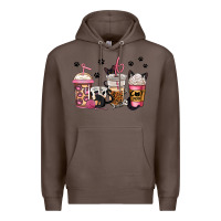 Coffee cat mom coffee Premium Hoodie - Jasminsmagicworld