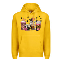 Lemon cat mom coffee Premium Hoodie - Jasminsmagicworld