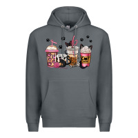 Rock cat mom coffee Premium Hoodie - Jasminsmagicworld