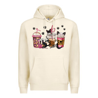 Tofu cat mom coffee Premium Hoodie - Jasminsmagicworld