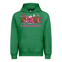 Emerald nurse with valentines day element Urban Hoodie - AdoDesignShop