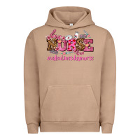 Pigment Burro nurse with valentines day element Urban Hoodie - AdoDesignShop