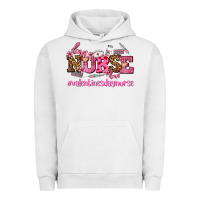 Pigment Lunar Rock nurse with valentines day element Urban Hoodie - AdoDesignShop