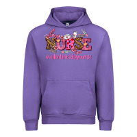 Tulip nurse with valentines day element Urban Hoodie - AdoDesignShop