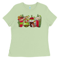Matcha Mexico Coffee Cups Ladies Tee - texasbilliewilder