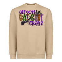 Mushroom almost bat shit crayz Heavyweight Sweatshirt - SublimationCraftShop