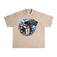 French Oak hello winter Urban Heavy Tee - CowGirlArtShop