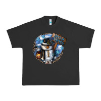 Pigment Black hello winter Urban Heavy Tee - CowGirlArtShop