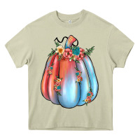 Mossy flowers pumpkin Heavy Core Tee - JahusDesignShop