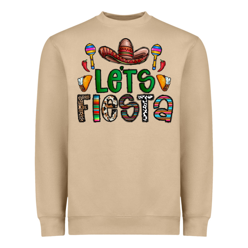Fiesta Heavyweight Sweatshirt by CowhideDigitalArt | Teevron