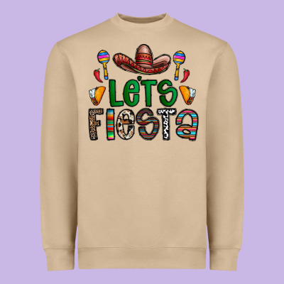 Fiesta Heavyweight Sweatshirt Designed By Cowhidedigitalart