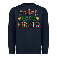 Navy fiesta Heavyweight Sweatshirt - CowhideDigitalArt