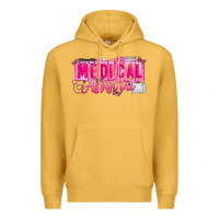 Mustard valentine medical assistant Premium Hoodie - CowhideDigitalArt