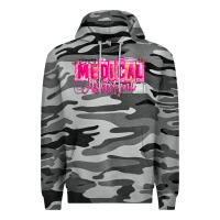 Slate Camo valentine medical assistant Premium Hoodie - CowhideDigitalArt