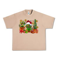 Burro christmas cactus Urban Heavy Tee - CowGirlArtShop