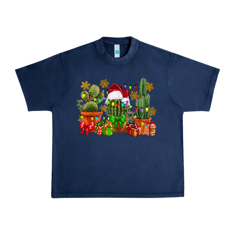 Christmas Cactus Urban Heavy Tee by CowGirlArtShop | Teevron