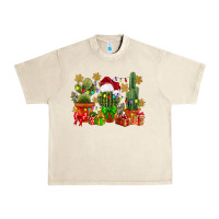Sandshell christmas cactus Urban Heavy Tee - CowGirlArtShop