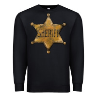 Black sheriff star Premium Sweatshirt - BarkalooDesign