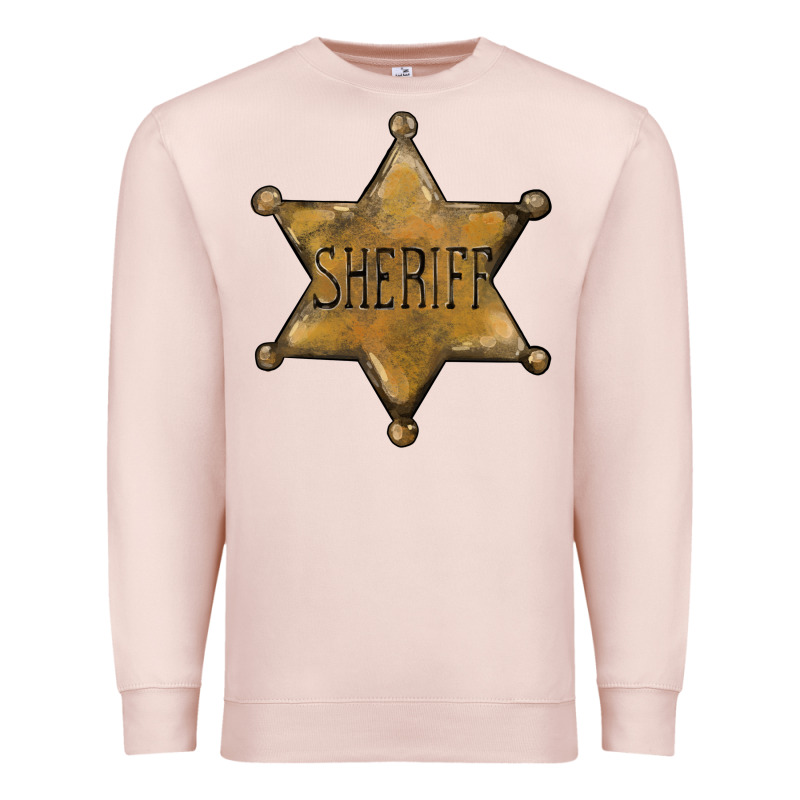 Sheriff Star Premium Sweatshirt by BarkalooDesign | Teevron