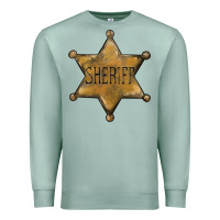 Seafoam sheriff star Premium Sweatshirt - BarkalooDesign