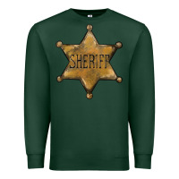 Sports Green sheriff star Premium Sweatshirt - BarkalooDesign