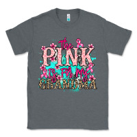 Charcoal Heather The pink is for my Grandma Cancer Awareness Classic Tee - HowdyJamesFarm