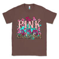 Chestnut The pink is for my Grandma Cancer Awareness Classic Tee - HowdyJamesFarm