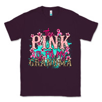Plum The pink is for my Grandma Cancer Awareness Classic Tee - HowdyJamesFarm