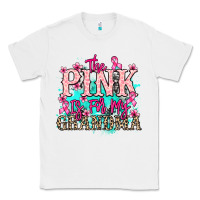 White The pink is for my Grandma Cancer Awareness Classic Tee - HowdyJamesFarm