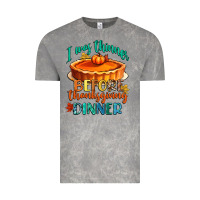 Cloud Rock i was thinner before thanksgiving dinner Vintage Tee - CowGirlArtShop
