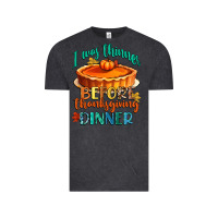Vintage Black i was thinner before thanksgiving dinner Vintage Tee - CowGirlArtShop