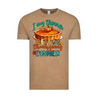 Vintage Coffee i was thinner before thanksgiving dinner Vintage Tee - CowGirlArtShop