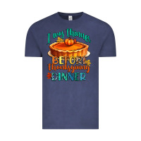 Vintage Denim i was thinner before thanksgiving dinner Vintage Tee - CowGirlArtShop