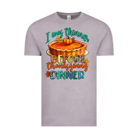 Vintage Zinc i was thinner before thanksgiving dinner Vintage Tee - CowGirlArtShop