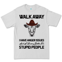 Dove Grey trusting people turned me into the heifer i am tod  black Premium Tee - Bettercallsaul