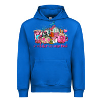 Cobalt western cancer  in october we wear pink coffee cups with ribbons Urban Hoodie - AdoDesignShop