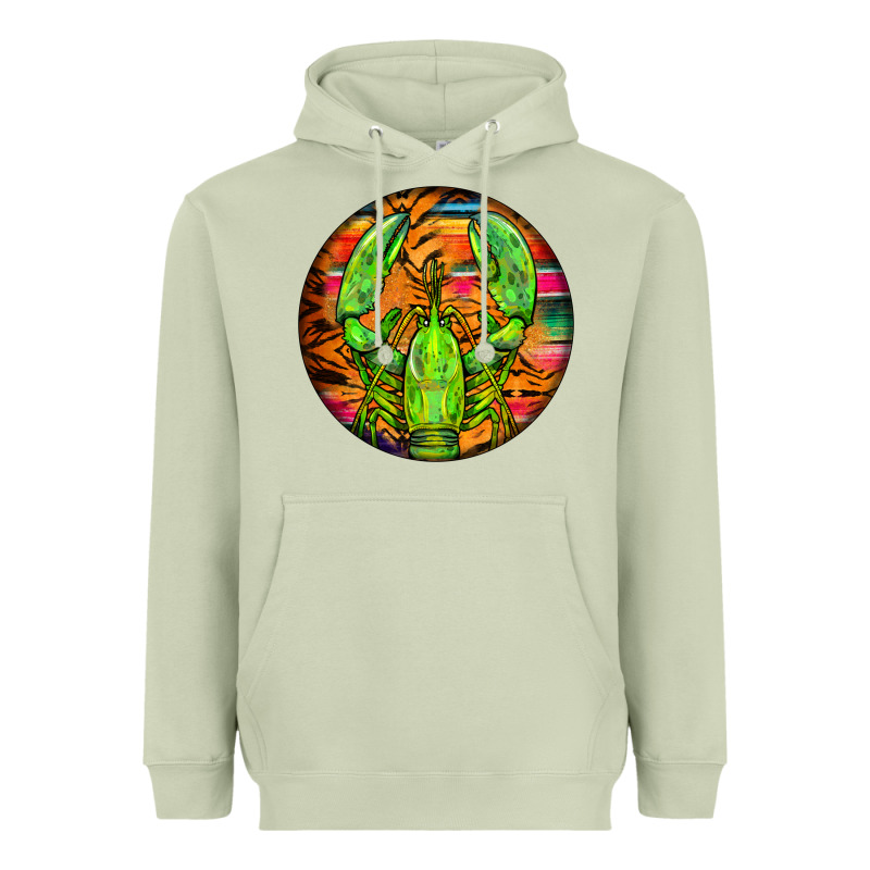 Lobster Round Heavyweight Hoodie by BarkalooDesign | Teevron