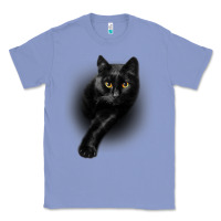 Colony Blue Black Cat Yellow EyesCats Tee Shirt Gifts Classic Tee - trangStudio