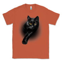 Copper Black Cat Yellow EyesCats Tee Shirt Gifts Classic Tee - trangStudio