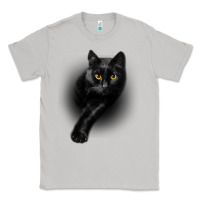 Moon Dust Black Cat Yellow EyesCats Tee Shirt Gifts Classic Tee - trangStudio