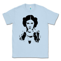 Dusty Blue vintage leia Classic Tee - trangStudio