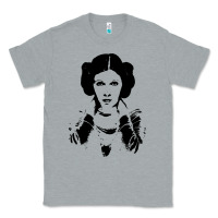 Heather Grey vintage leia Classic Tee - trangStudio
