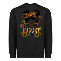 Black august girl Heavyweight Sweatshirt - SublimationCraftShop