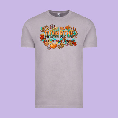 Thankful For Everything Vintage Tee Designed By Cowgirlartshop