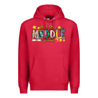 Cardinal Next Stop Middle School Premium Hoodie - CowhideDigitalArt