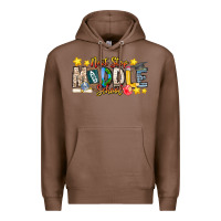 Chestnut Next Stop Middle School Premium Hoodie - CowhideDigitalArt
