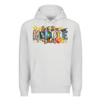 Dove Grey Next Stop Middle School Premium Hoodie - CowhideDigitalArt