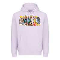 Lilac Next Stop Middle School Premium Hoodie - CowhideDigitalArt